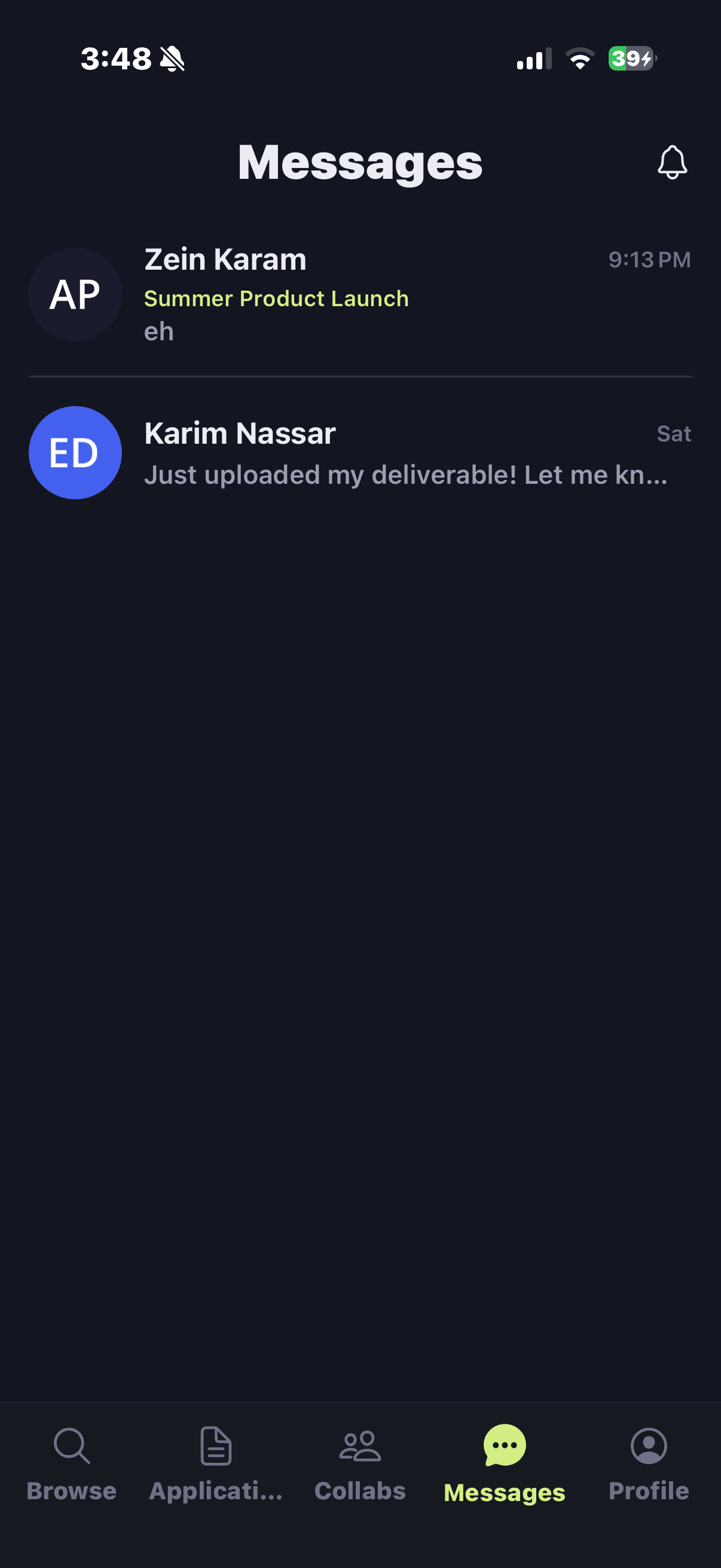 App screenshot 4